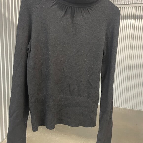 Black Turtleneck Sweater Size XL - Picture 2 of 4